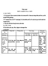 Ma trận và đề kiểm tra một tiết Sinh học lớp 8